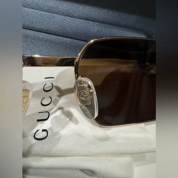 Gucci Gold Sunglasses - Picture 11 of 11